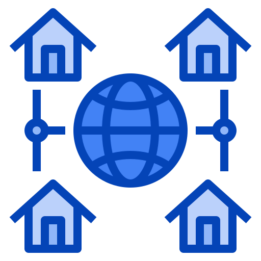 Global connection icon