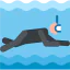 Snorkeling icon 64x64