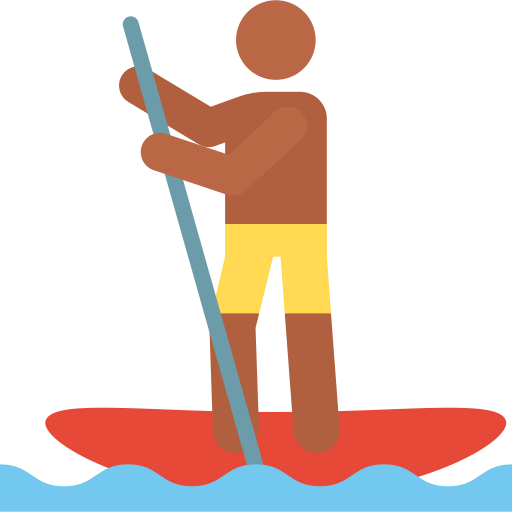 Paddleboarding icon