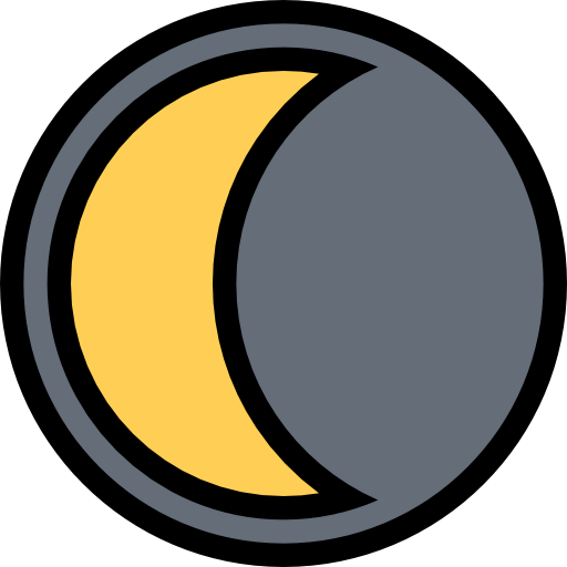 Half moon icon
