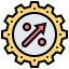 Percentage icon 64x64