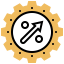 Percentage icon 64x64