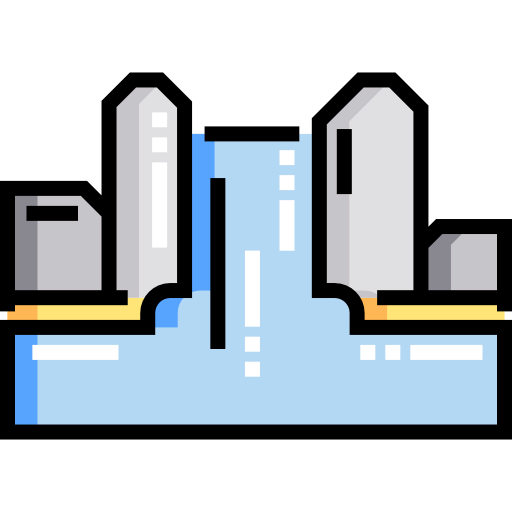 Waterfall icon