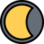 Crescent moon icon 64x64