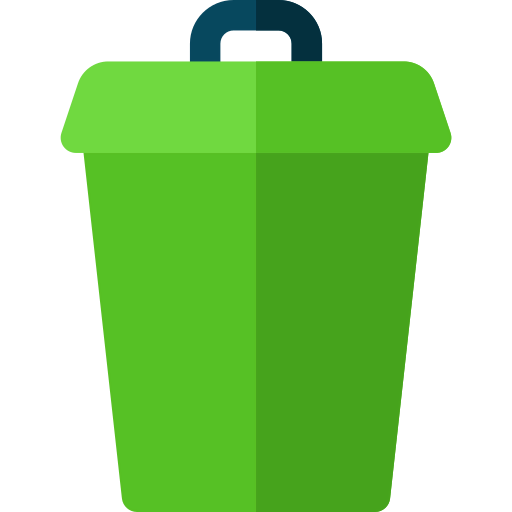 Trash can icon