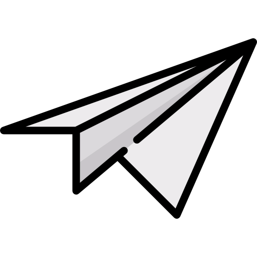 Paper plane icon