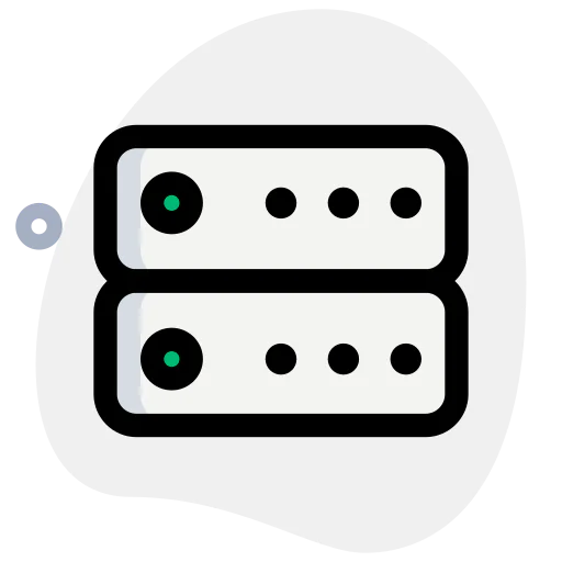 Hosting servers icon
