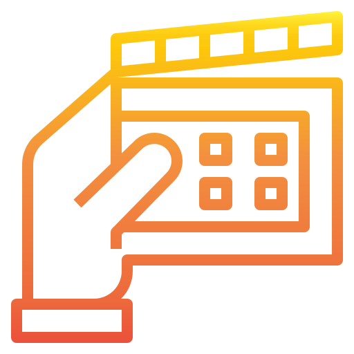 Clapperboard icon