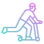 Kick scooter icon 64x64