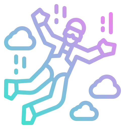 Skydiving icon