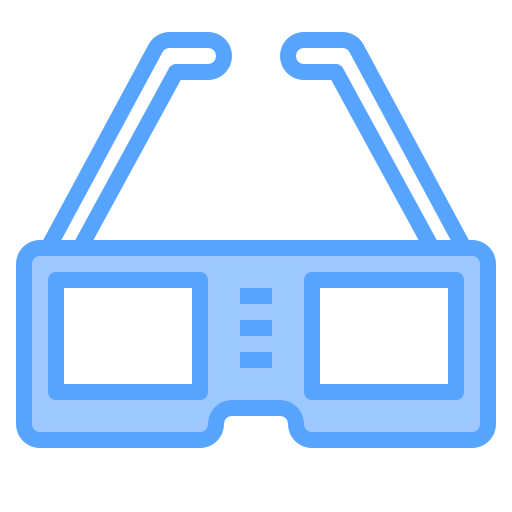 3d glasses Symbol