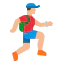 Trail running ícono 64x64