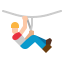 Zip line ícono 64x64