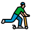 Kick scooter ícono 64x64