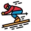 Skiing ícono 64x64