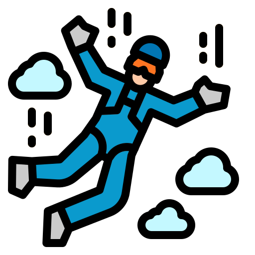 Skydiving icon