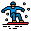 Snowboard ícono 64x64