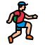 Trail running ícono 64x64
