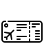 Boarding pass Symbol 64x64