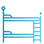 Bunk bed icon 64x64