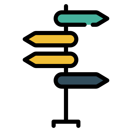 Guidepost Symbol