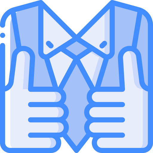 Getting dressed icon