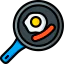 Frying pan icon 64x64