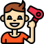 Drying hair icon 64x64