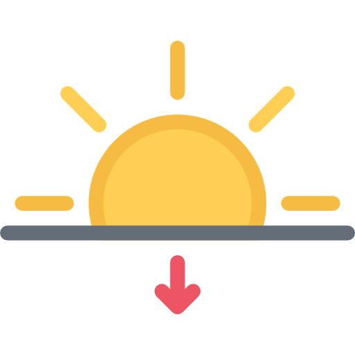 Sunset icon