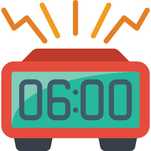 Alarm clock icon