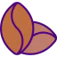 Coffee beans icon 64x64