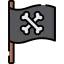 Pirate flag アイコン 64x64