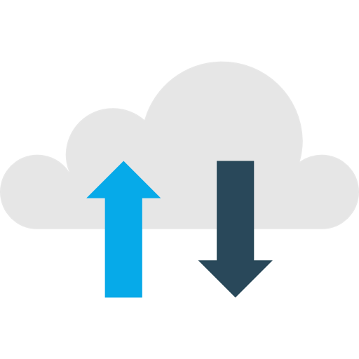 Cloud computing icon