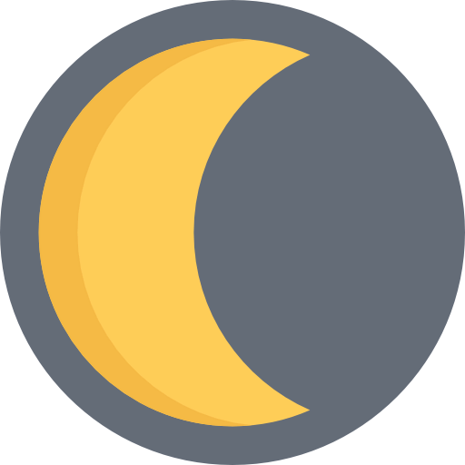 Half moon icon