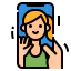 Video call icon 64x64