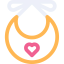Baby bib icon 64x64