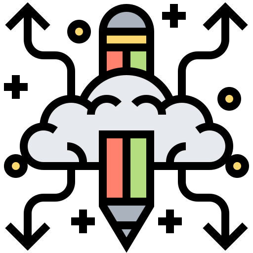 Design thinking icon