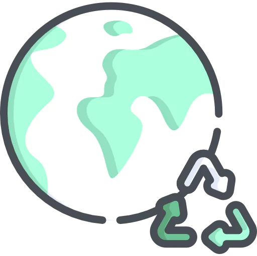 Planet earth icon