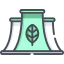 Eco factory icon 64x64