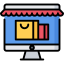 Online shop icon 64x64