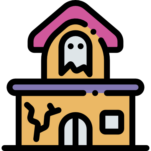 Haunted house ícono