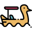 Swan boat icon 64x64