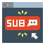 Subscribe 图标 64x64