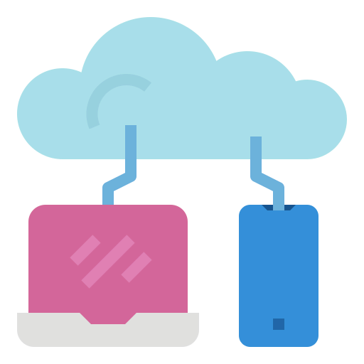 Cloud computing icon