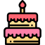 Birthday cake icon 64x64