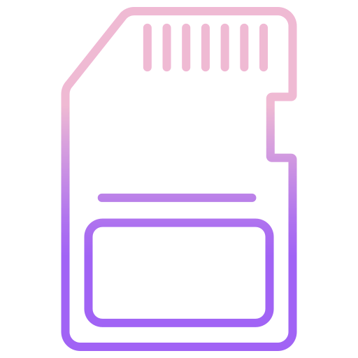 Memory card icon