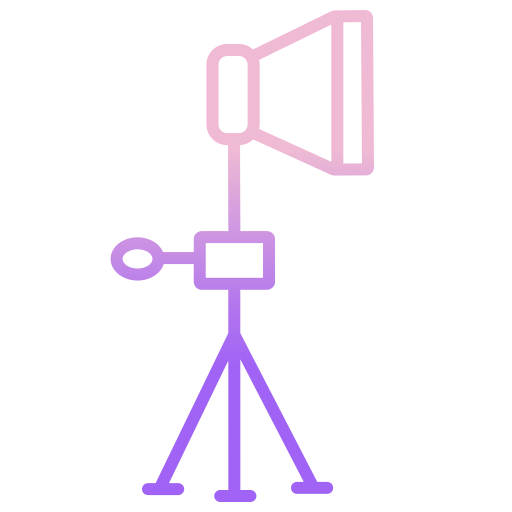 Studio lighting icon