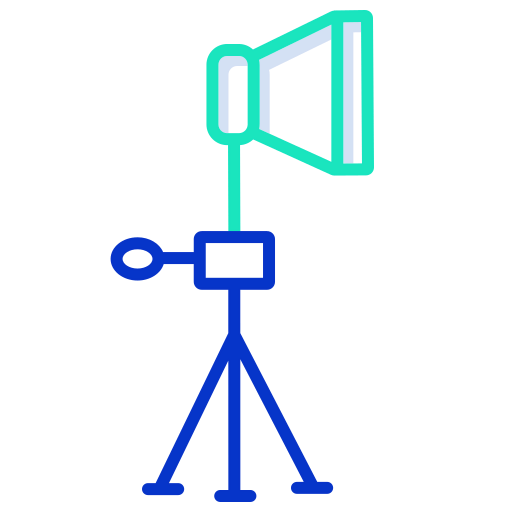 Studio lighting icon