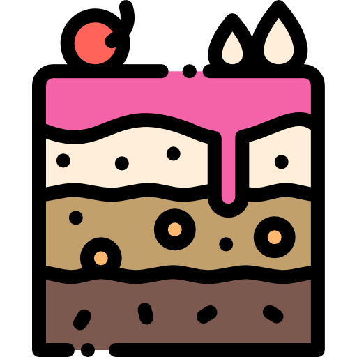 Cake slice icon