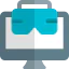 Desktop computer icon 64x64